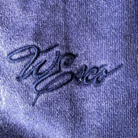 WILLIE ESCO CLASSICO 67 Vintage Navy Hoodie Sweatshirt XL RARE - Picture 10 of 17